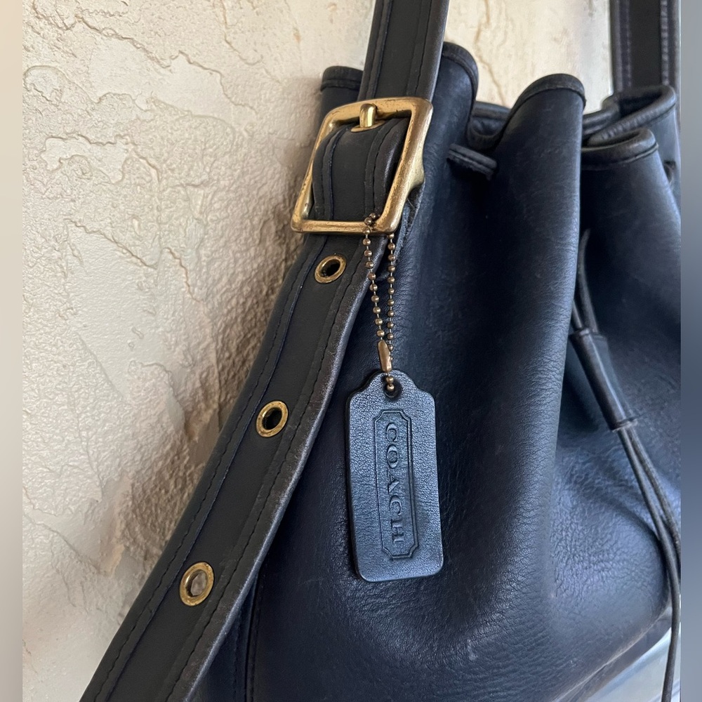 Vintage Coach Bucket Purse: Lulu’s Legacy